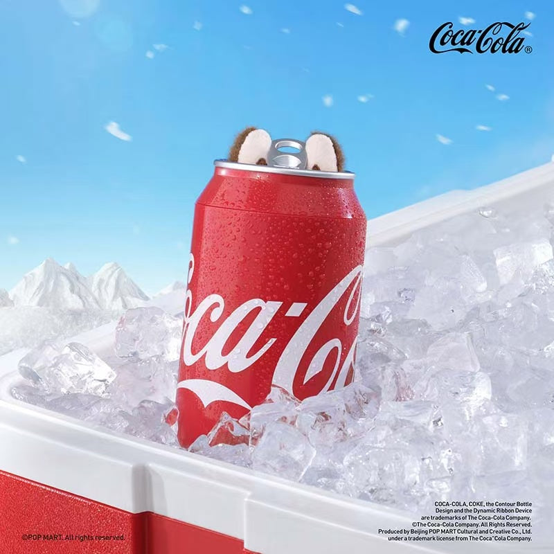 POP MART The Monsters Labubu Coca-Cola Plush Pendant Authentic Sealed BLIND BOX