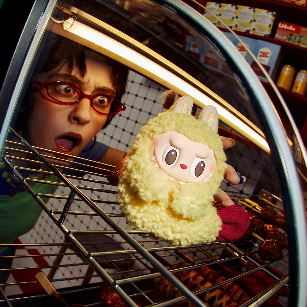 ULTRA RARE Labubu Tempura Shrimp Wackymart Earphone Case AUTHENTIC