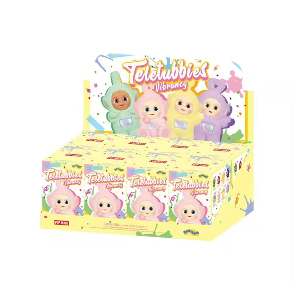 POPMART Teletubbies series colorful figures vinyl plush blind box Ladin Dingdisi