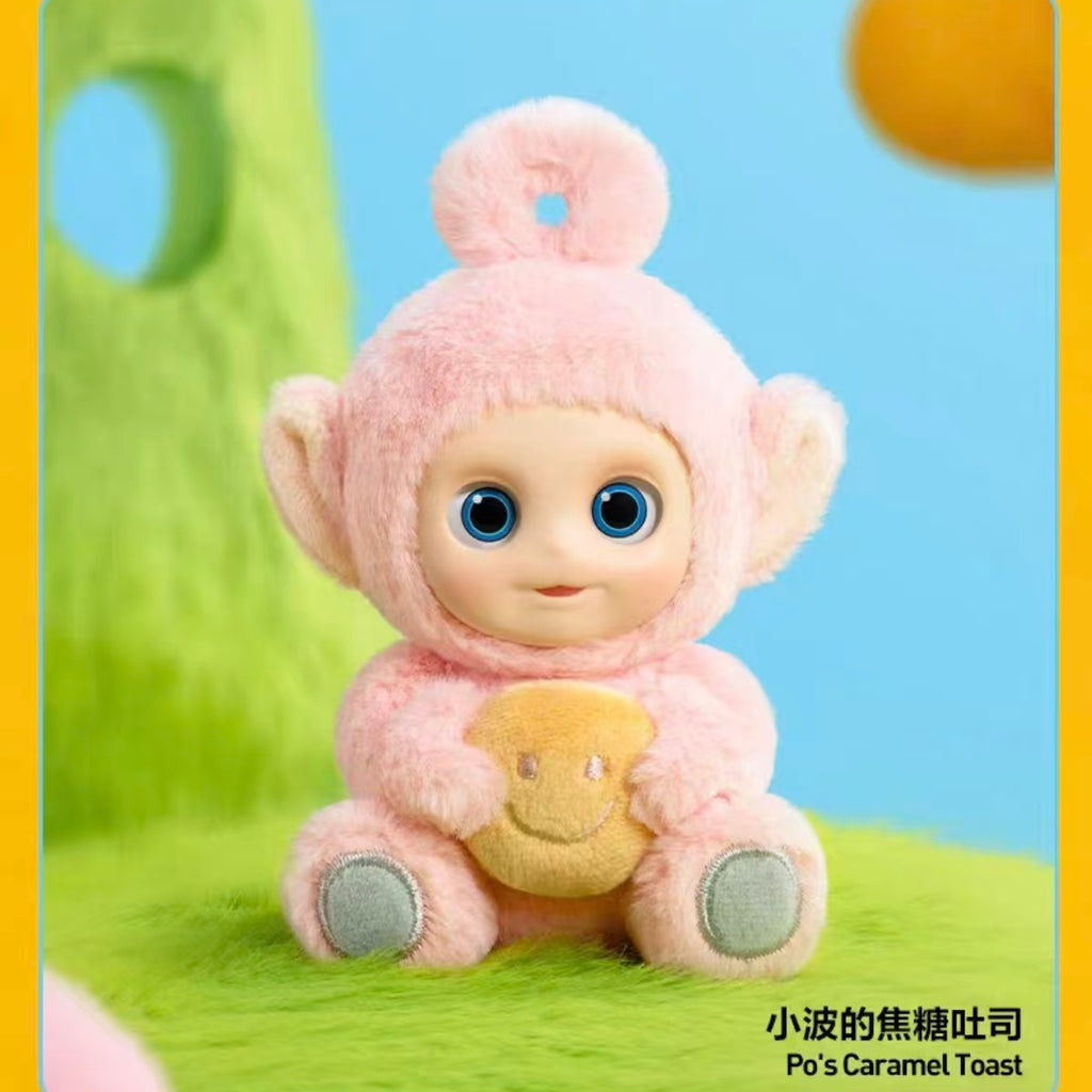 POPMART Teletubbies series colorful figures vinyl plush blind box Ladin Dingdisi