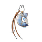 POPMART LABUBU Labubu heart code letter pendant blind box key chain bag hanging A-M