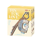 POPMART LABUBU Labubu heart code letter pendant blind box key chain bag hanging A-M