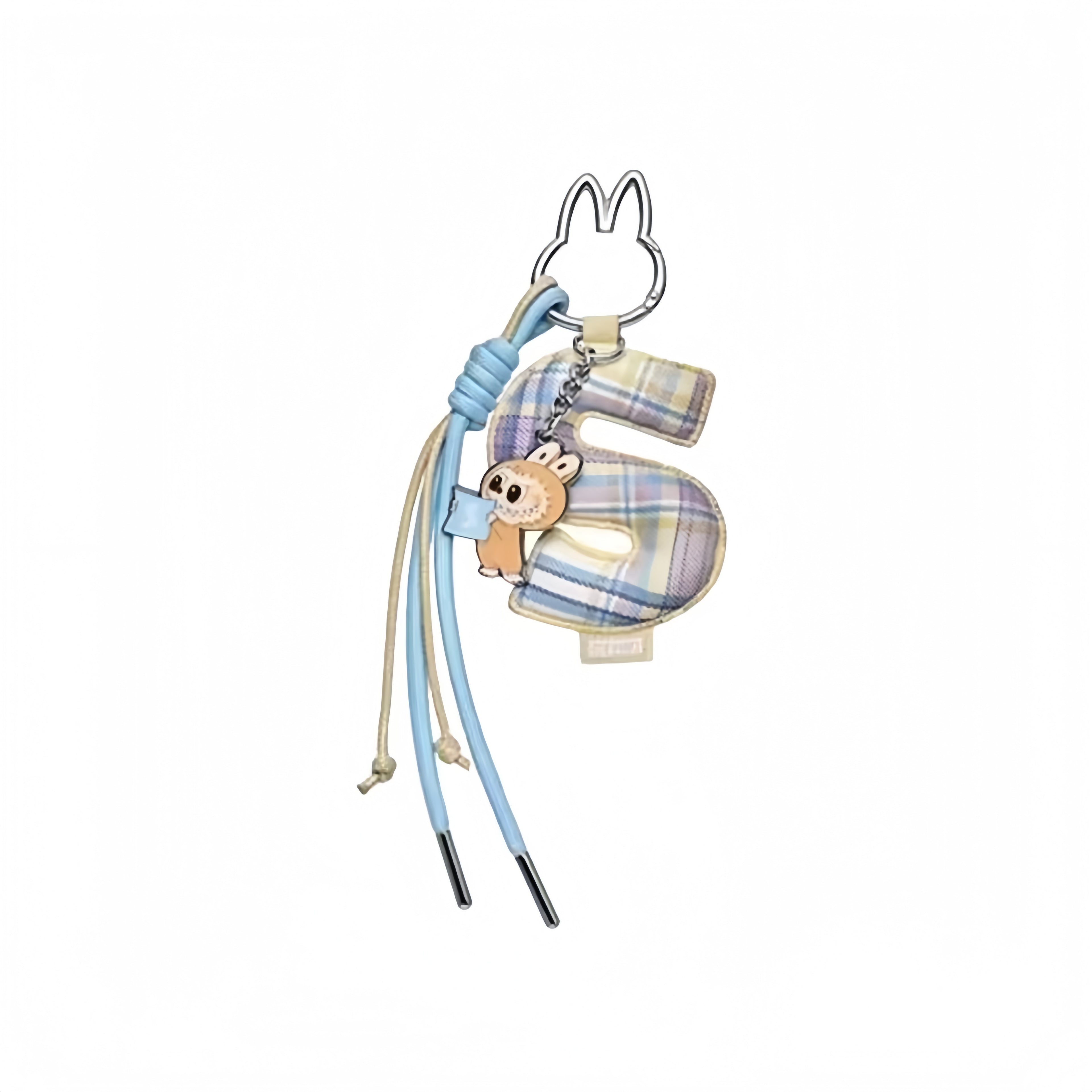 POPMART LABUBU Labubu heart code letter pendant blind box key chain bag hanging N-Z