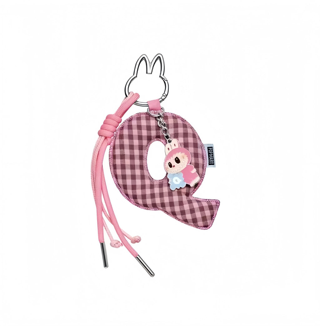 POPMART LABUBU Labubu heart code letter pendant blind box key chain bag hanging N-Z