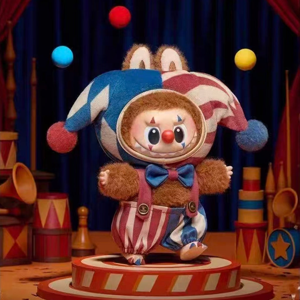 Pop Mart Halloween plush vinyl blind box why so serious dimoo clown authentic Labubu