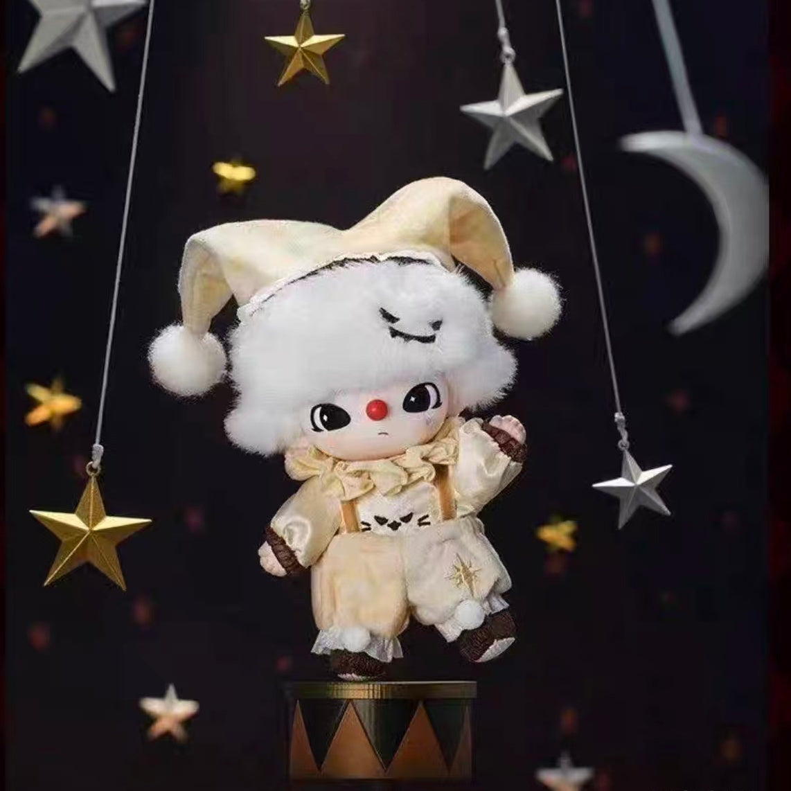 Pop Mart Halloween plush vinyl blind box why so serious dimoo clown authentic Labubu