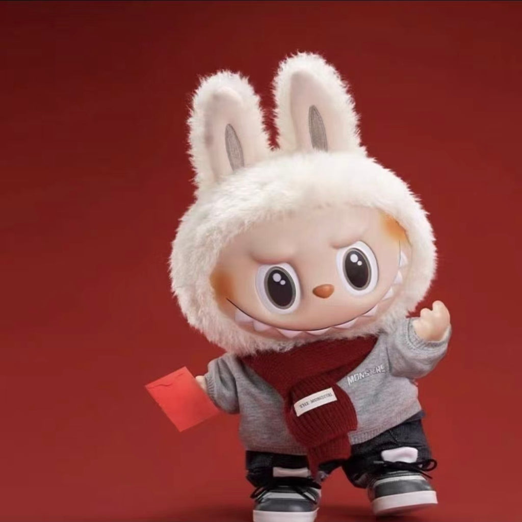 Pop Mart LABUBU New Year - Lucky Rich Vinyl Plush Doll Domestic and Overseas Collectible Figurine