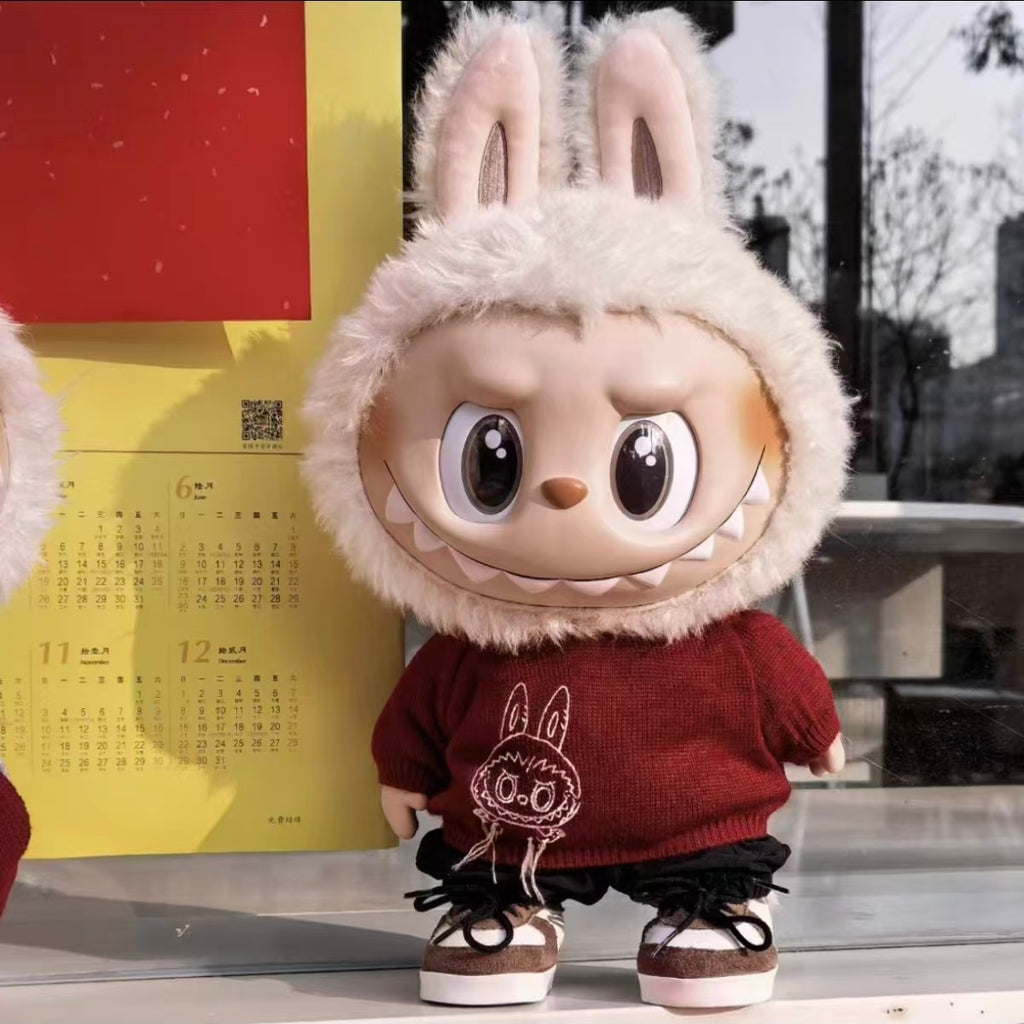 Pop Mart LABUBU New Year - Lucky Rich Vinyl Plush Doll Domestic and Overseas Collectible Figurine