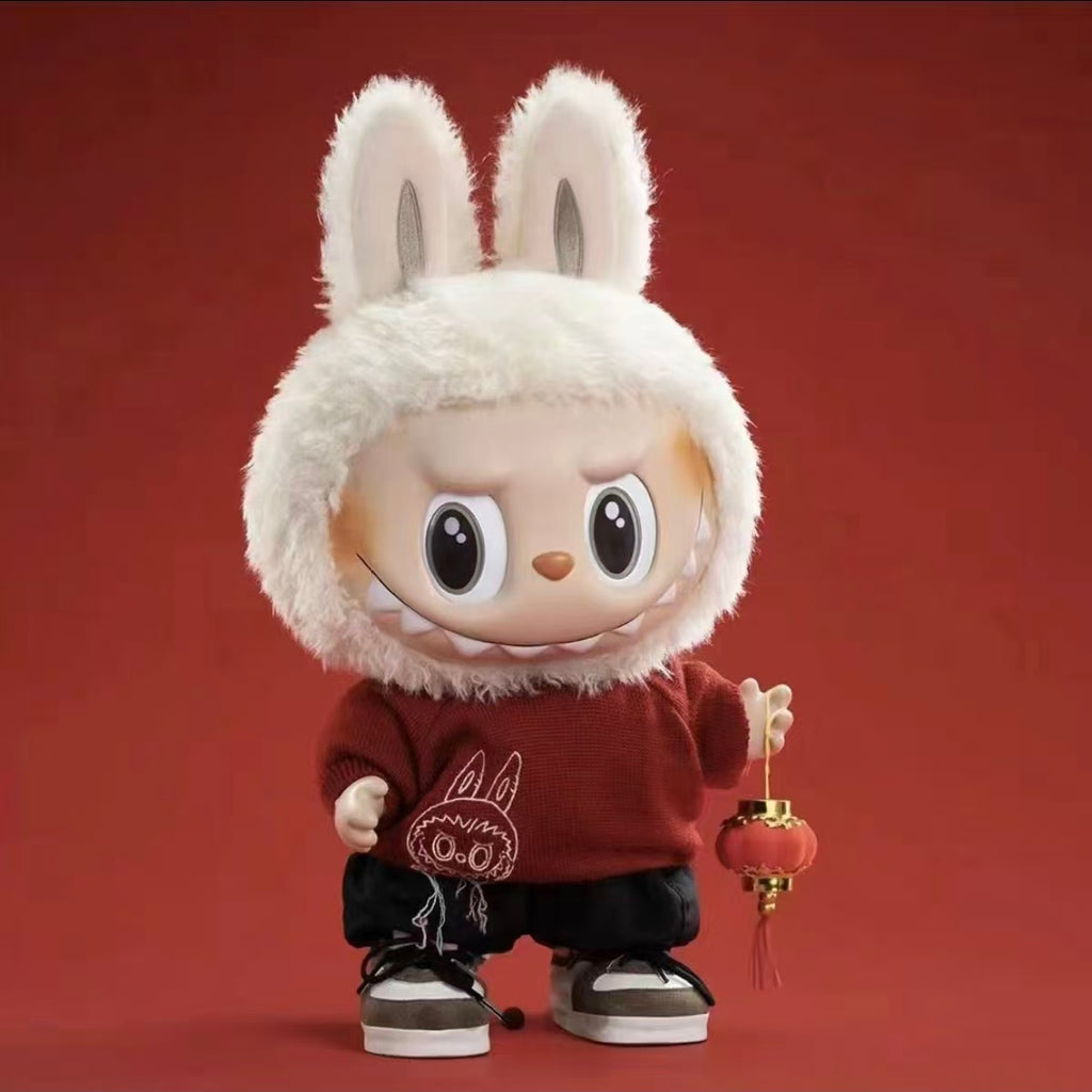 Pop Mart LABUBU New Year - Lucky Rich Vinyl Plush Doll Domestic and Overseas Collectible Figurine