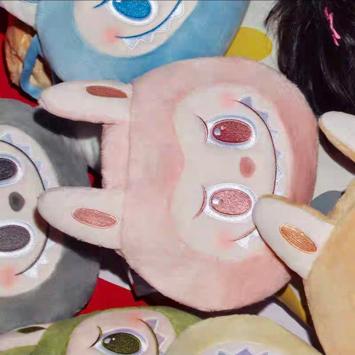 POPMART Strange Taste Convenience Store Flash Store Limited LABUBU Fish Roe Blessing Bag Storage Bag Blind Box