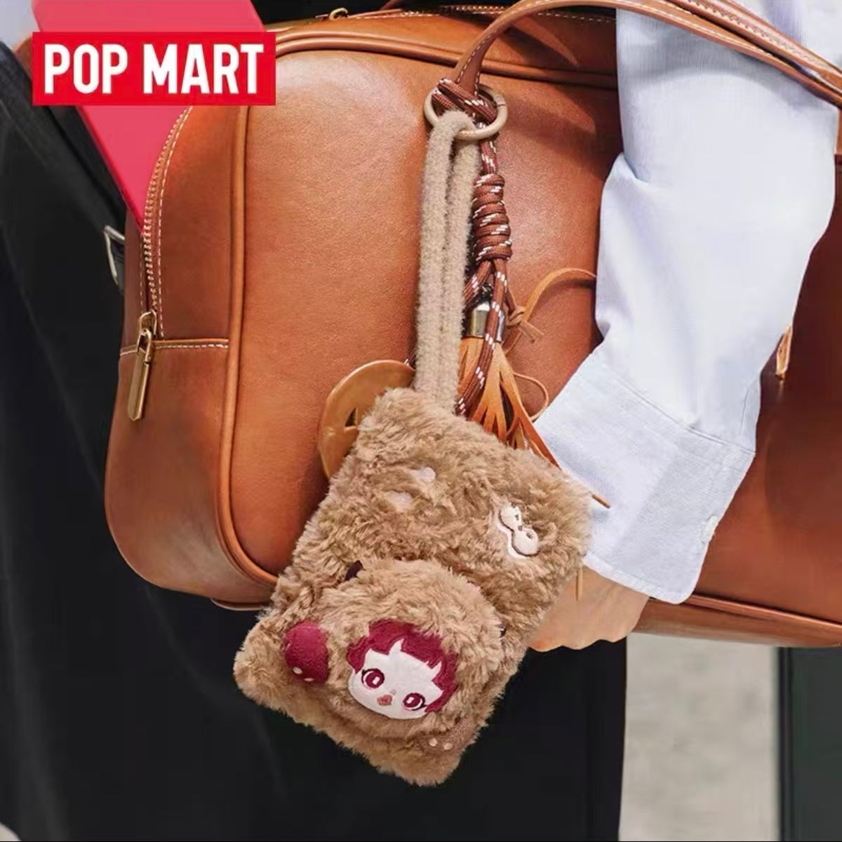 Pop Mart SP Plush Mini Bag Blind Box SKULLPANDA Sleepless Theater Small Bag Earphone Bag Key Bag