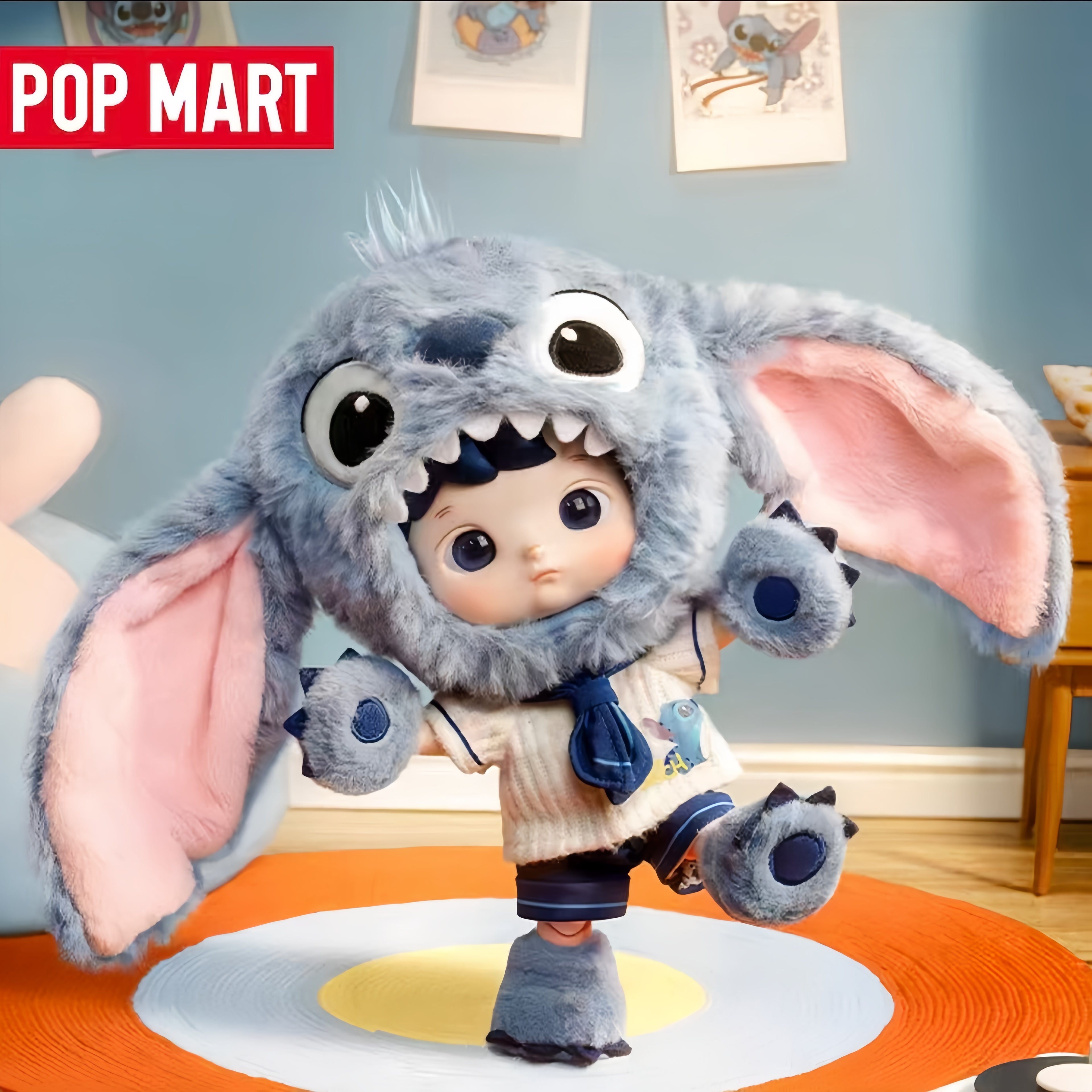 Authentic HACIPUPU Stitch 1/8 Action Figure Toy Trendy Doll Cute New