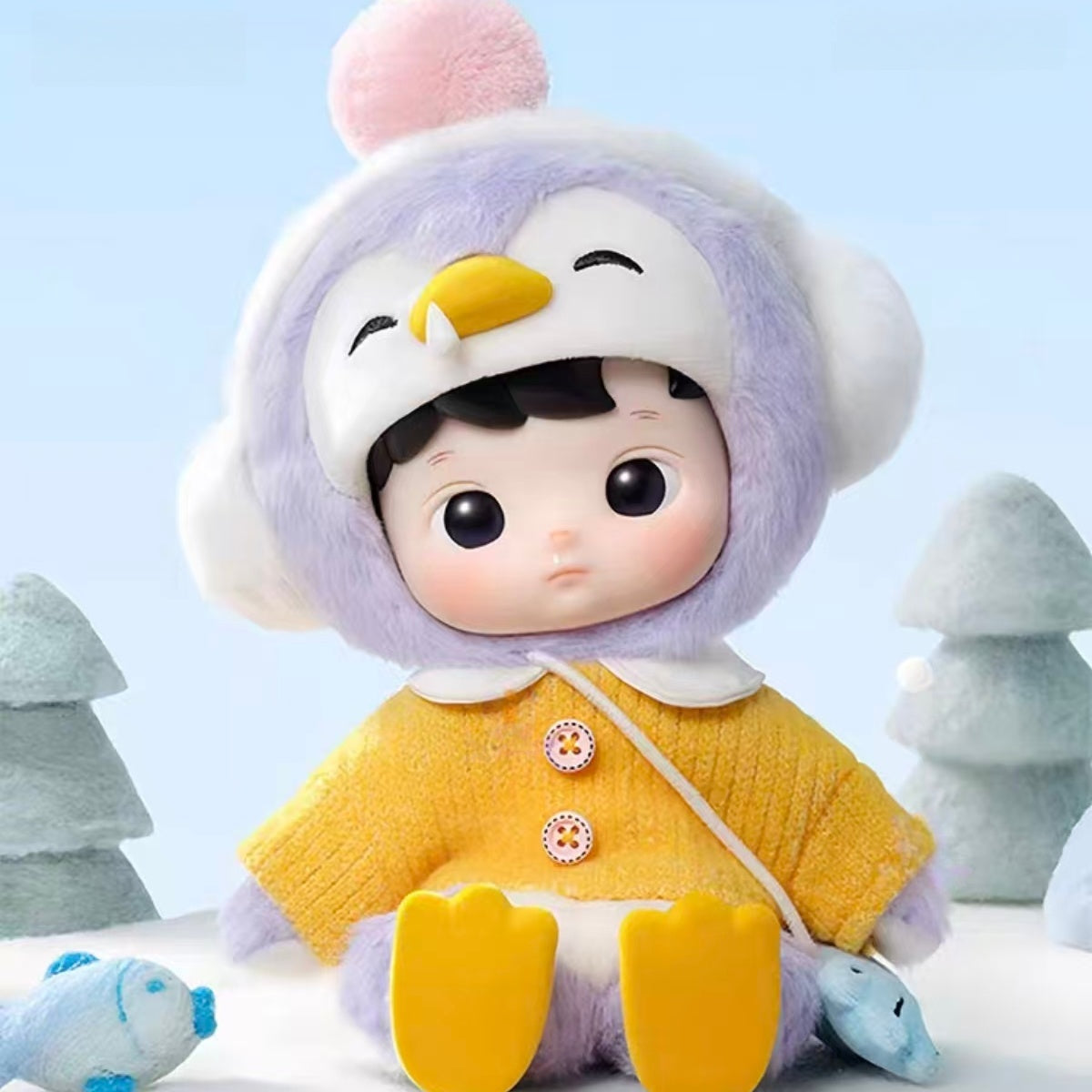 Authentic HACIPUPU Penguin 1/8 Action Figure