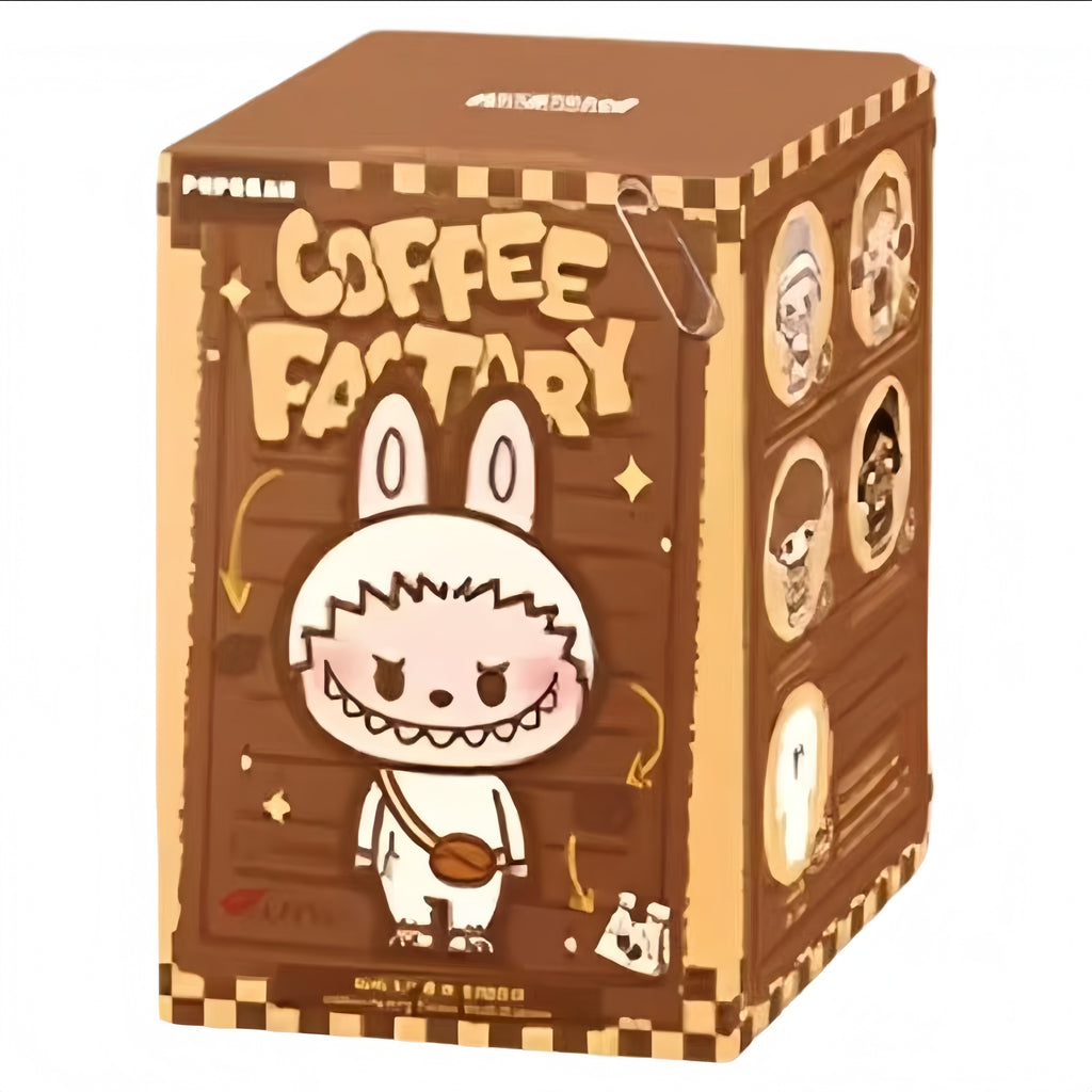 Pop mart Bubble Coffee Factory Series Plush Pendant Blind Box Set Seal