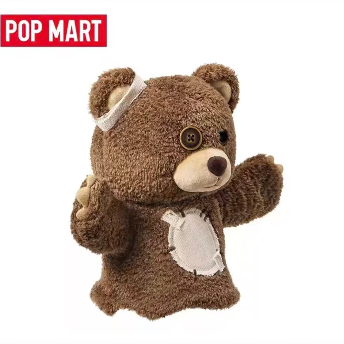 PTS exhibition limited edition + Hirono wild bear plush puppet