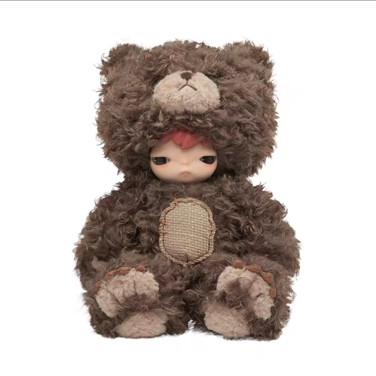POPMART Hirono Little Wild Bear Stuffed Plush Doll Fashion Toy Figure Doll Gift