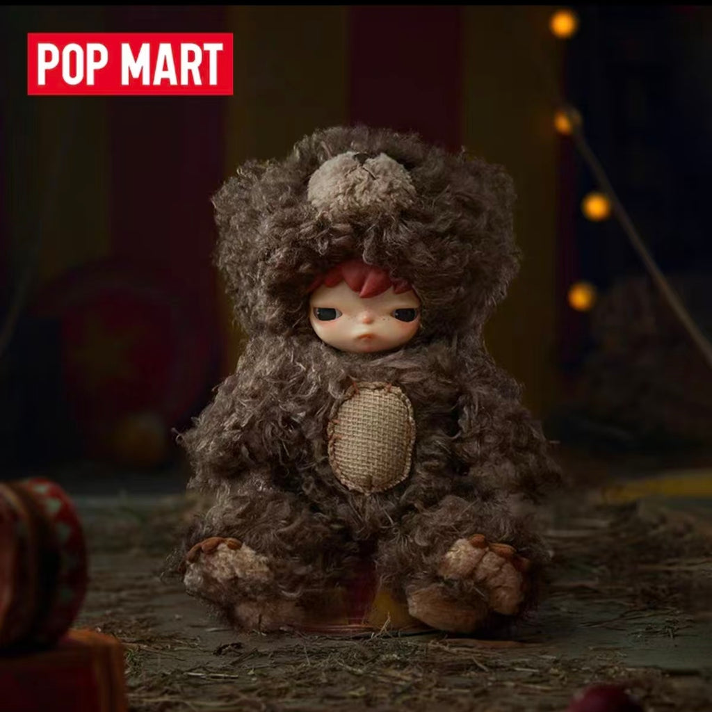POPMART Hirono Little Wild Bear Stuffed Plush Doll Fashion Toy Figure Doll Gift