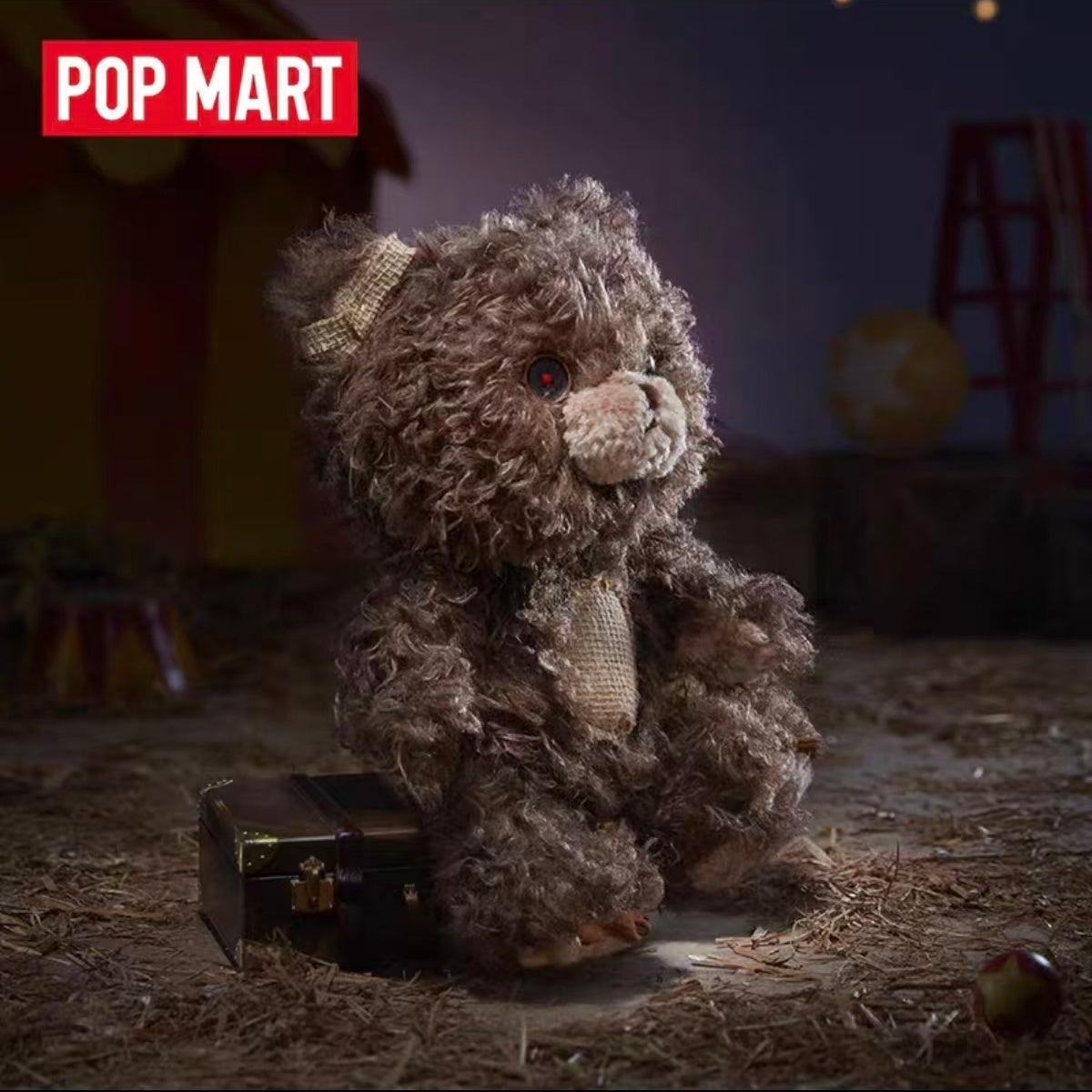 POPMART Hirono Little Wild Bear Stuffed Plush Doll Fashion Toy Figure Doll Gift