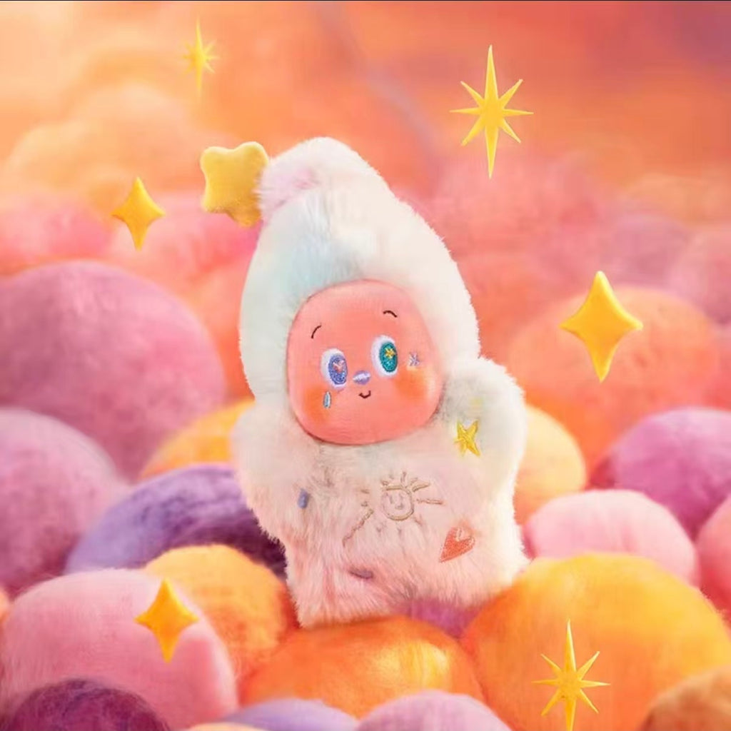 POPMART Pop Mart Star Man Series Three Generations Good Dream Meteorological Bureau Blind Box Plush Elevator Girls