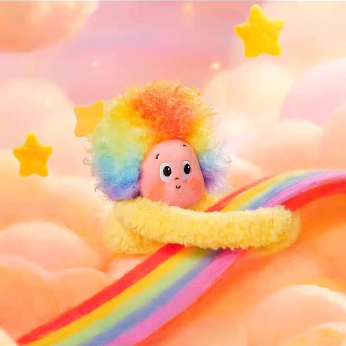 POPMART Pop Mart Star Man Series Three Generations Good Dream Meteorological Bureau Blind Box Plush Elevator Girls