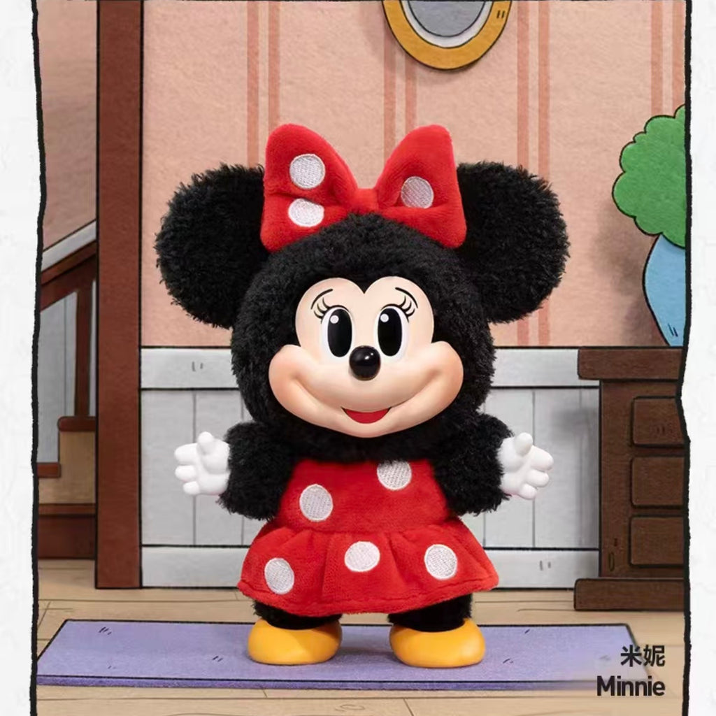 Authentic POP MART Mickey Family Cute Together Keychain Series