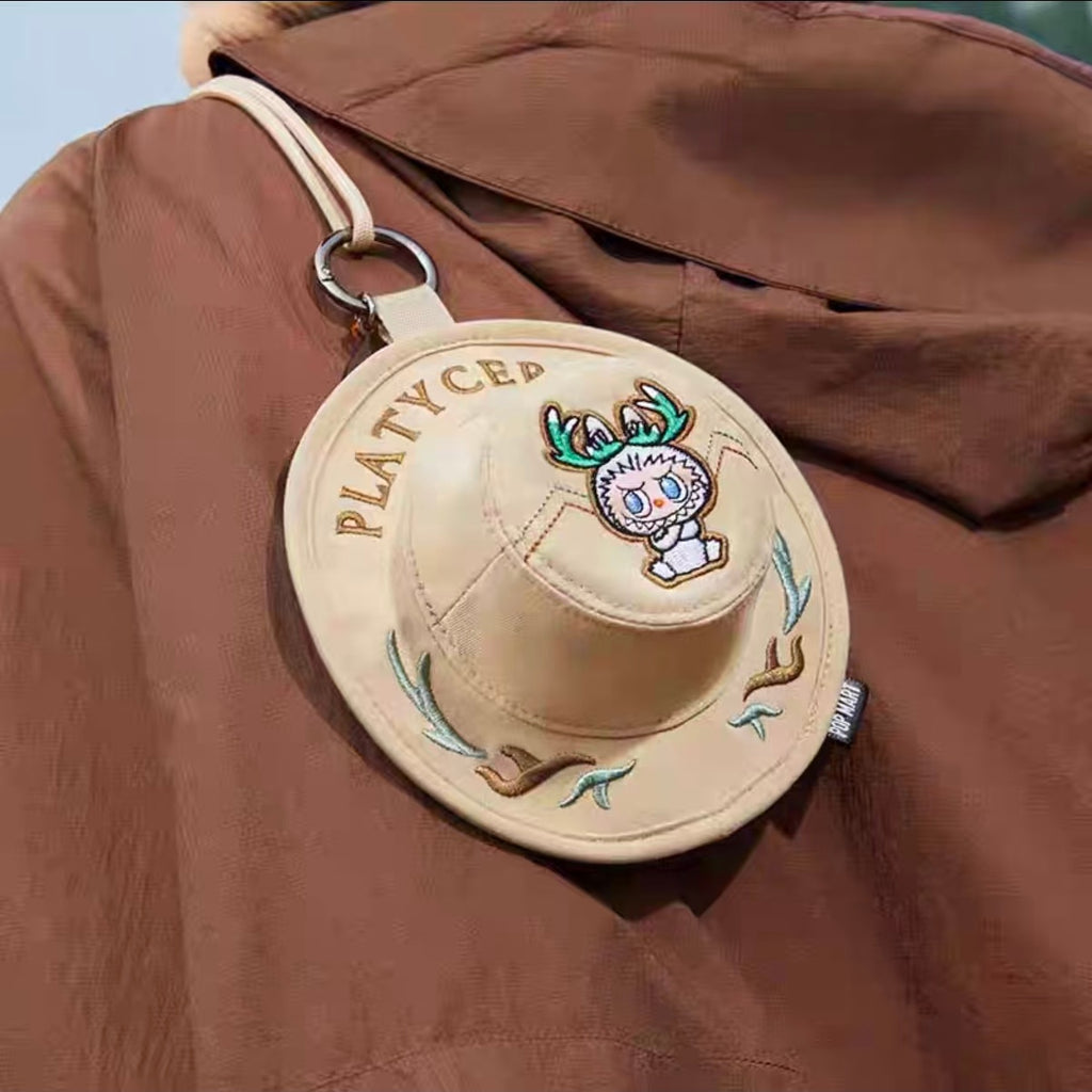 Authentic THE MONSTERS FALL IN WILD SERIES-Bucket Hat Mini Bag- WHOLE SET