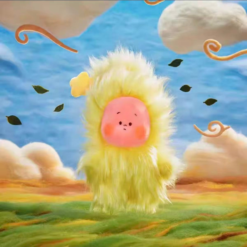 POPMART Pop Mart Star Man Series Three Generations Good Dream Meteorological Bureau Blind Box Plush Elevator Girls