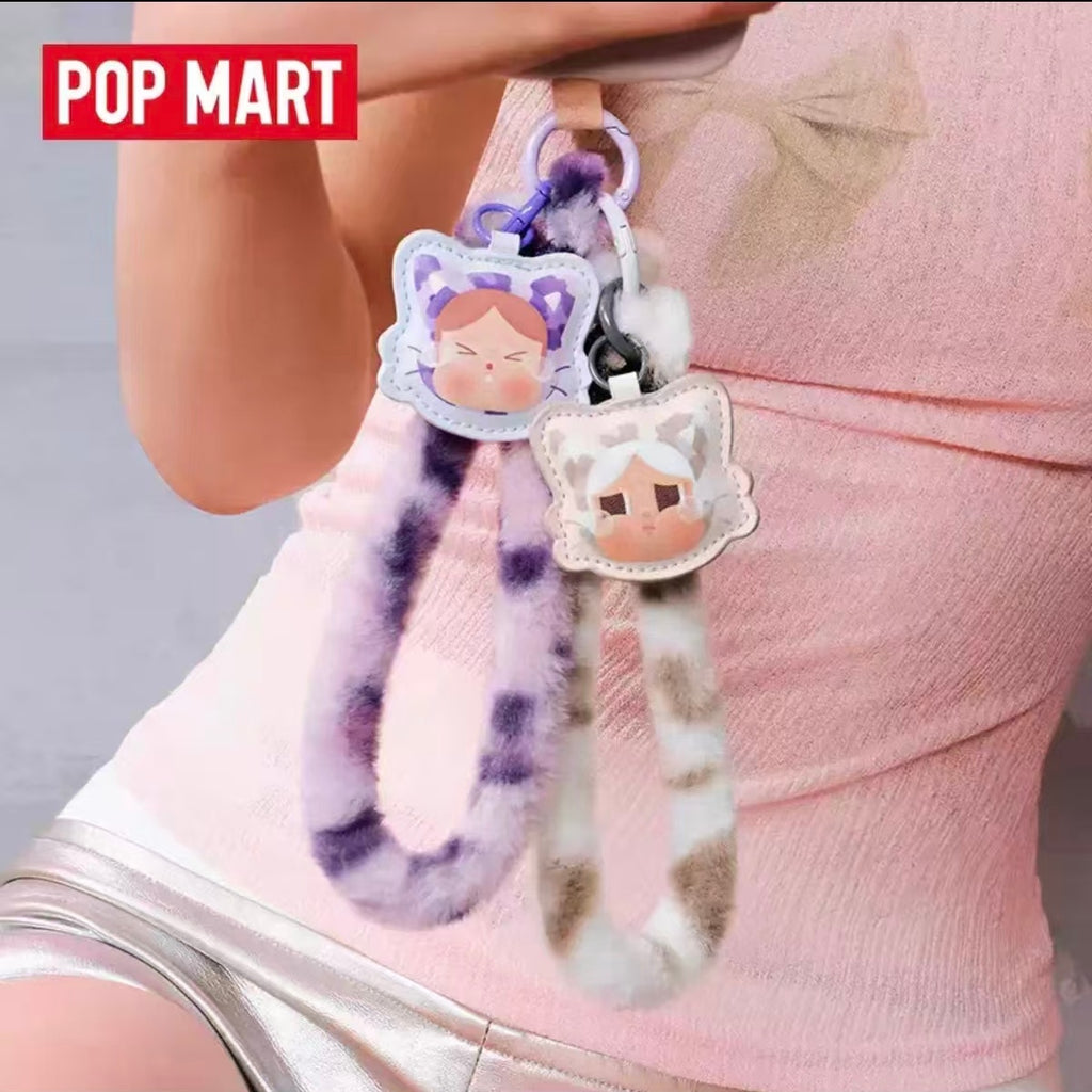Cartoon cry baby girl messenger bag plush mobile phone chain high quality doll