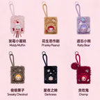Pop Mart SP Plush Mini Bag Blind Box SKULLPANDA Sleepless Theater Small Bag Earphone Bag Key Bag