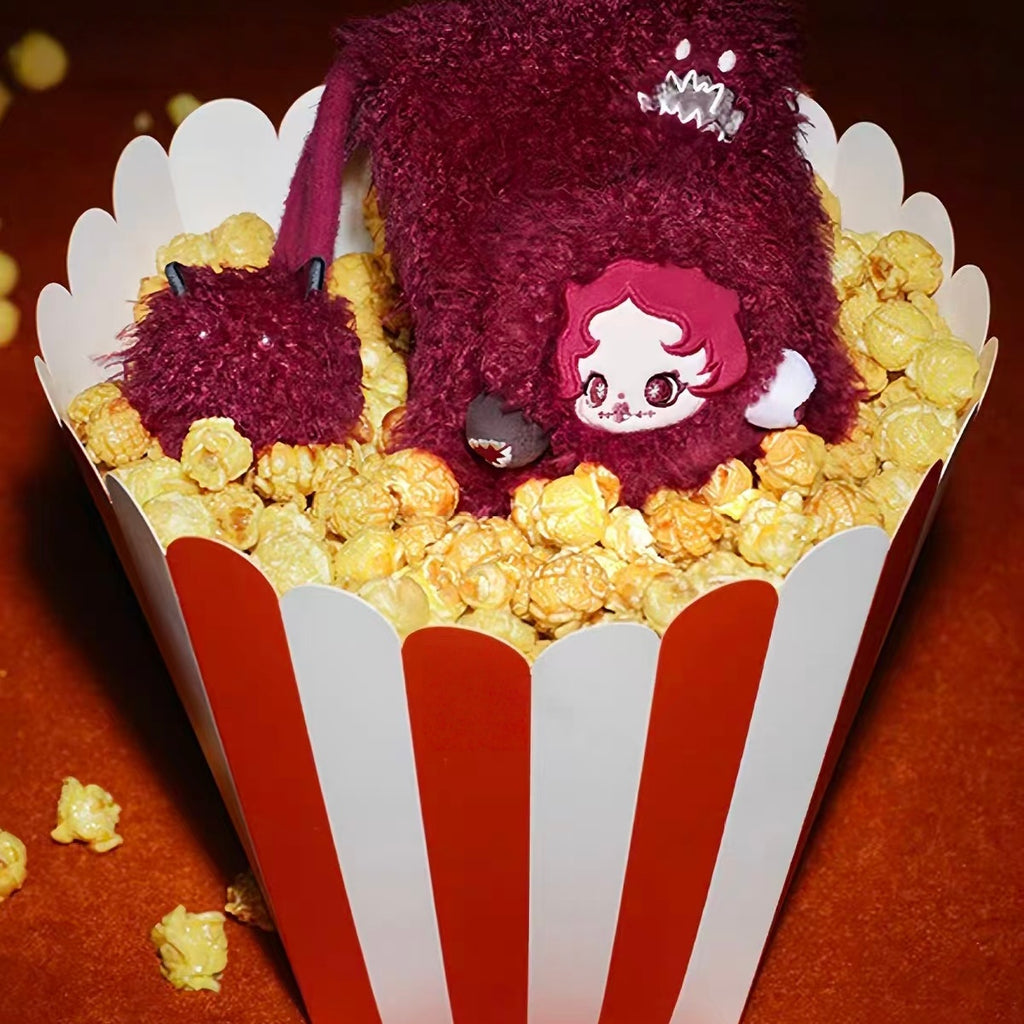 Pop Mart SP Plush Mini Bag Blind Box SKULLPANDA Sleepless Theater Small Bag Earphone Bag Key Bag