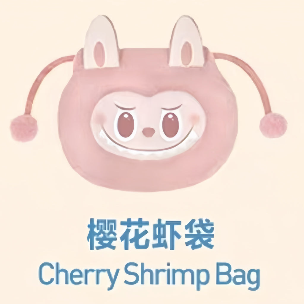 POPMART Strange Taste Convenience Store Flash Store Limited LABUBU Fish Roe Blessing Bag Storage Bag Blind Box