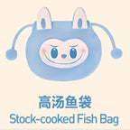 POPMART Strange Taste Convenience Store Flash Store Limited LABUBU Fish Roe Blessing Bag Storage Bag Blind Box