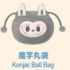 POPMART Strange Taste Convenience Store Flash Store Limited LABUBU Fish Roe Blessing Bag Storage Bag Blind Box