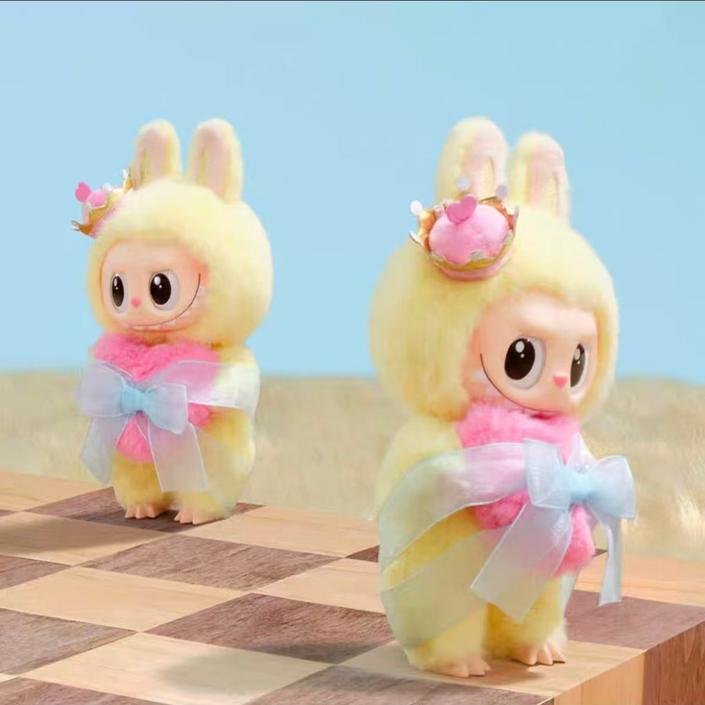 Authentic Monsters Let's Checkmate Queen Labubu Plush Hanging Card Pendant