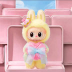 Authentic Monsters Let's Checkmate Queen Labubu Plush Hanging Card Pendant