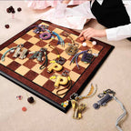 POPMART LABUBU Labubu heart code letter pendant blind box key chain bag hanging N-Z