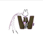 POPMART LABUBU Labubu heart code letter pendant blind box key chain bag hanging N-Z