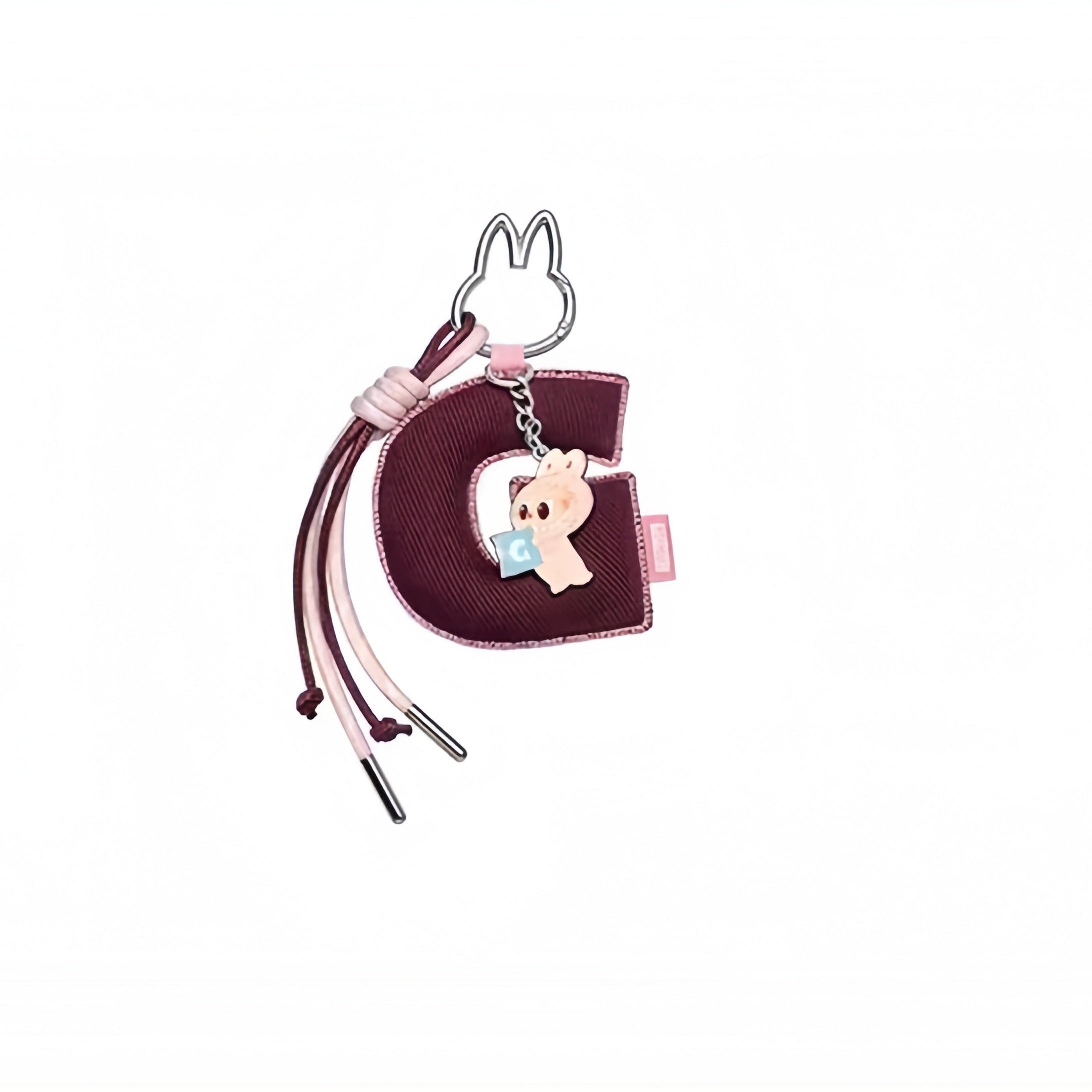 POPMART LABUBU Labubu heart code letter pendant blind box key chain bag hanging A-M