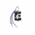 POPMART LABUBU Labubu heart code letter pendant blind box key chain bag hanging A-M