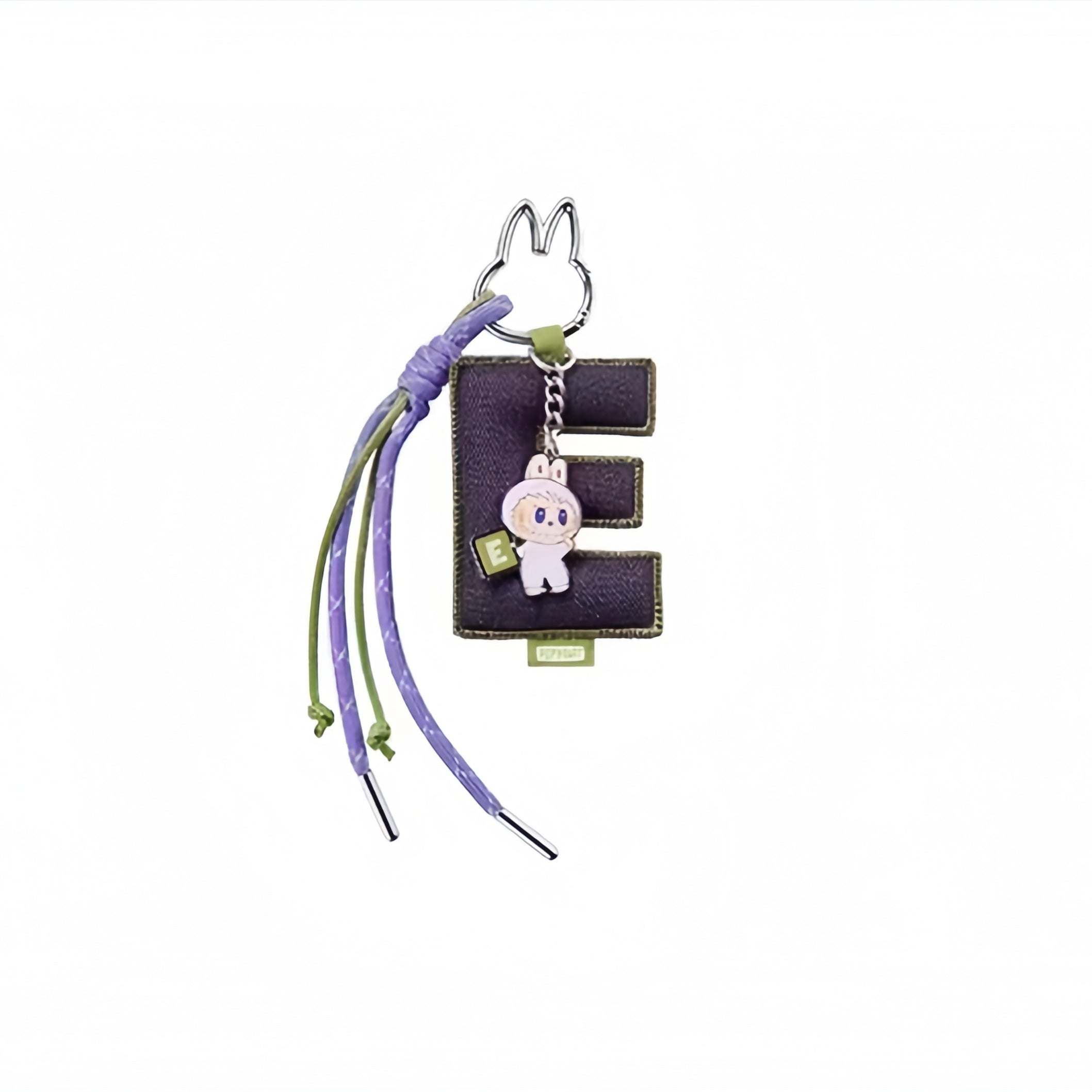 POPMART LABUBU Labubu heart code letter pendant blind box key chain bag hanging A-M