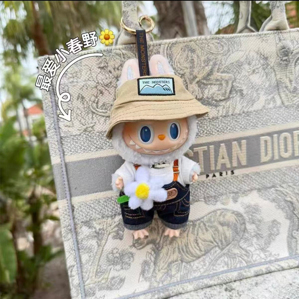 POP MART The Monsters FALL IN WILD SERIES - Labubu Vinyl Plush Doll Pendant