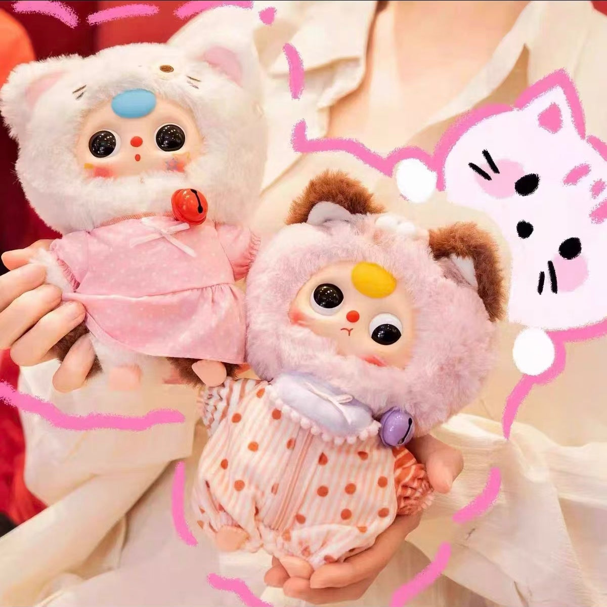 Three-year-old kitten wardrobe  blind box surprise