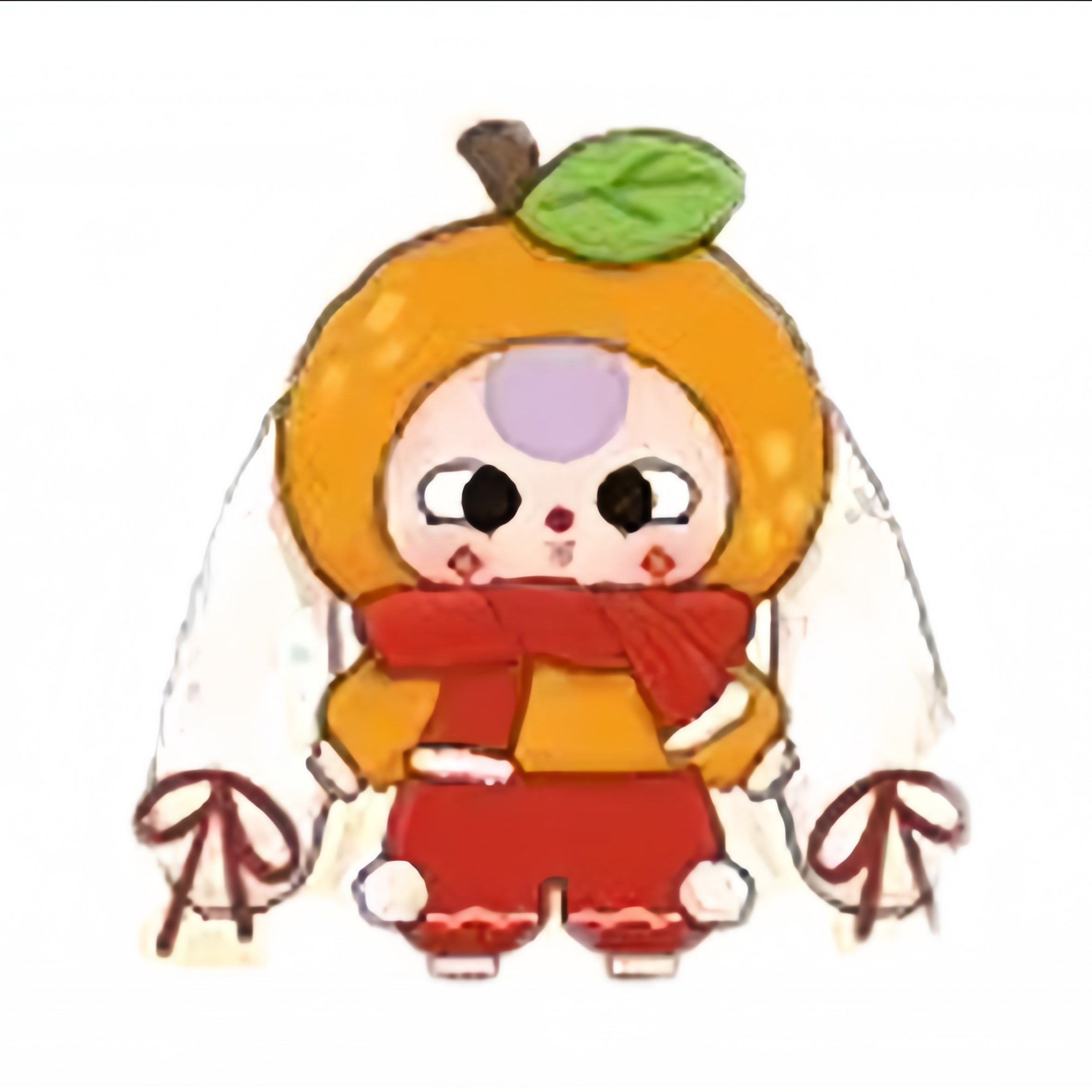 Baby three celebrates the new year plush trendy blind box toy