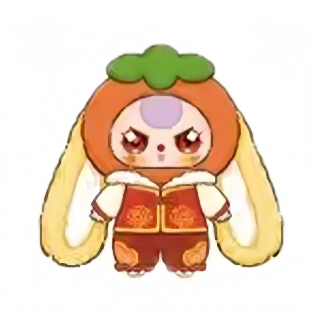 Baby three celebrates the new year plush trendy blind box toy