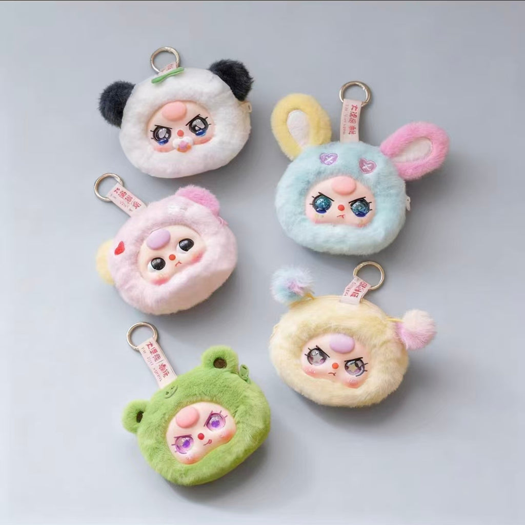 Baby three storage bag plush blind box surrounding cute dolls creative gifts female figures ornaments