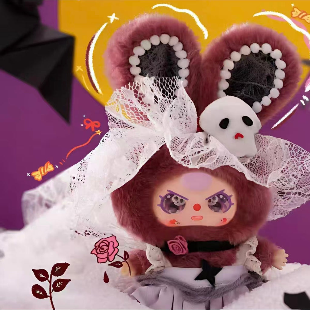 Baby three blind box Halloween Castle Adventure series dolls and toys trendy Halloween