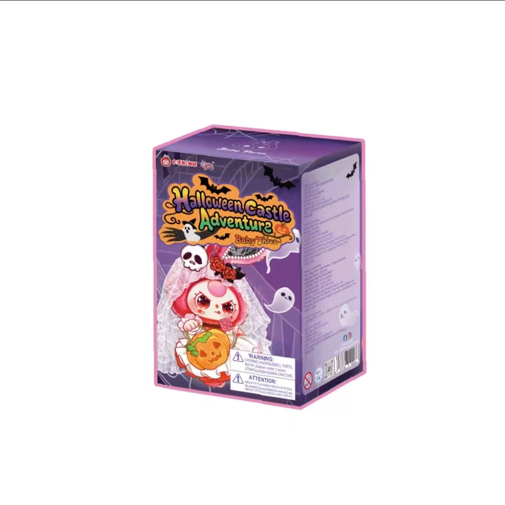 Baby three blind box Halloween Castle Adventure series dolls and toys trendy Halloween