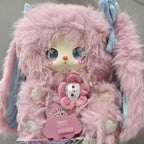 Liila girlfriend afternoon tea 600% V2 large plush blind box trendy toy figurine cute doll