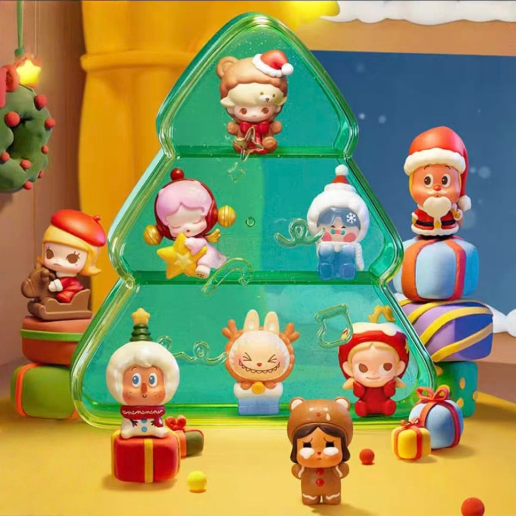POPMART Bubble Cute Christmas Gifts Series of Figurine Sets and Blind Box Gifts