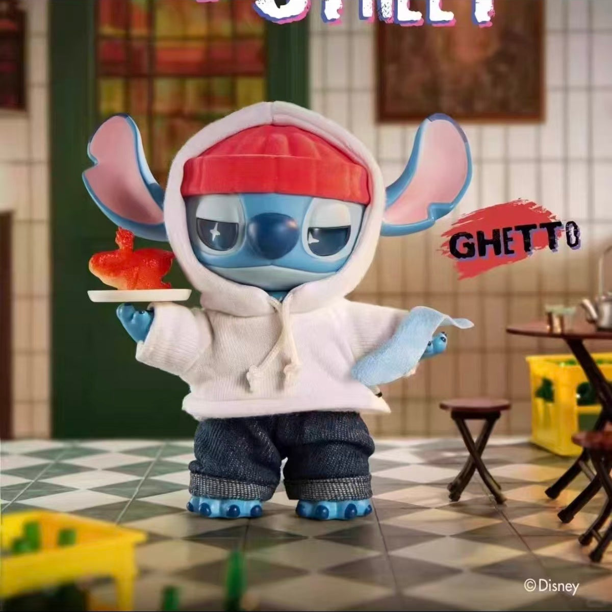 MINISO Disney Stitch GenZ Street Series Blind Box Vinyl Plush Doll Gift